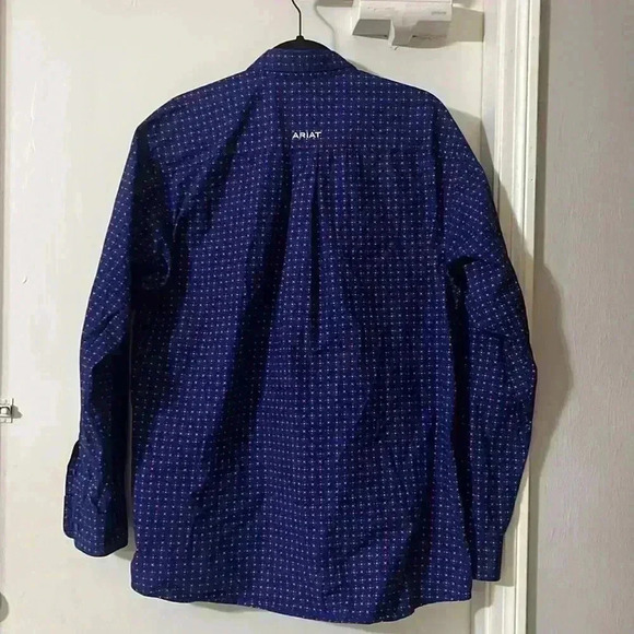 MENS ARIAT TANKSON CLSSC LS SHRT MULTI - Picture 4 of 8